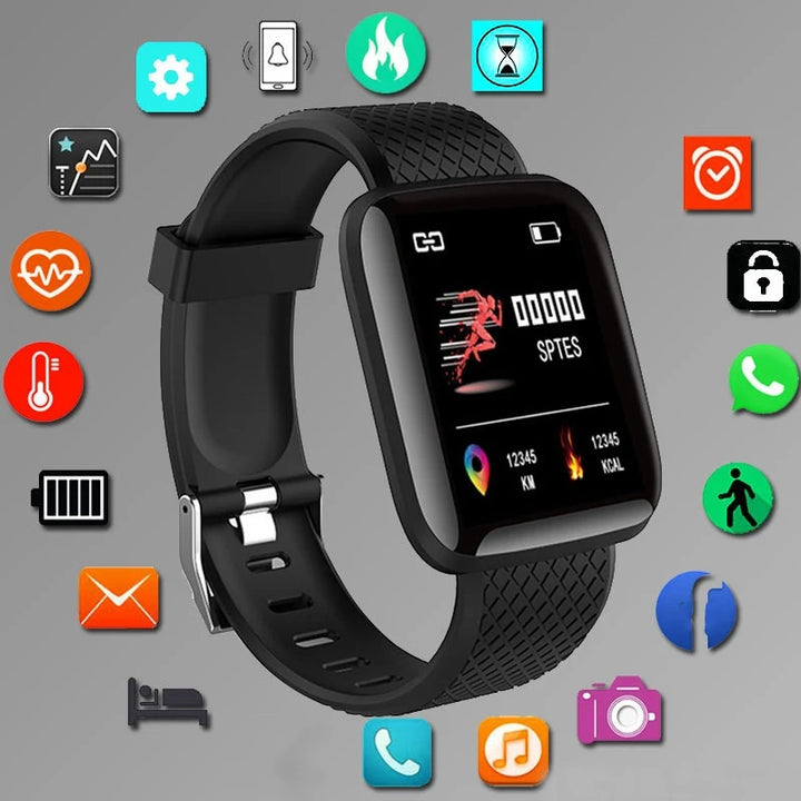 Smartwatch Men Women Wristwatches Message Fitness Monitor Bracelet