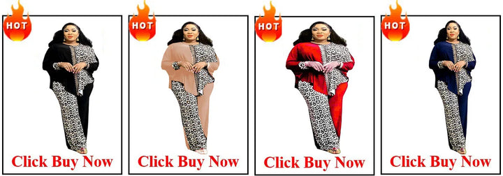 2 Piece Set African Dresses For Women Coat And Office Lady Dress 2024