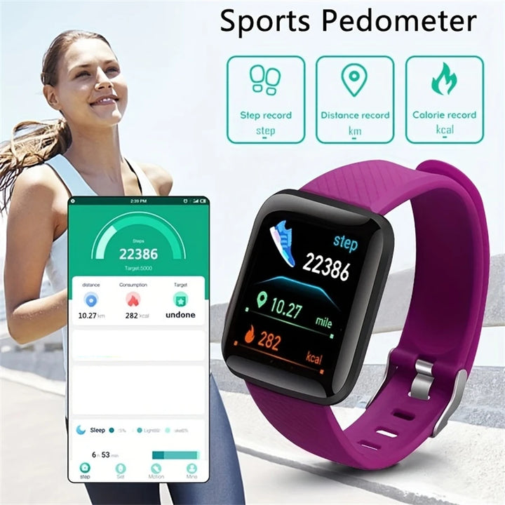 Smartwatch Men Women Wristwatches Message Fitness Monitor Bracelet