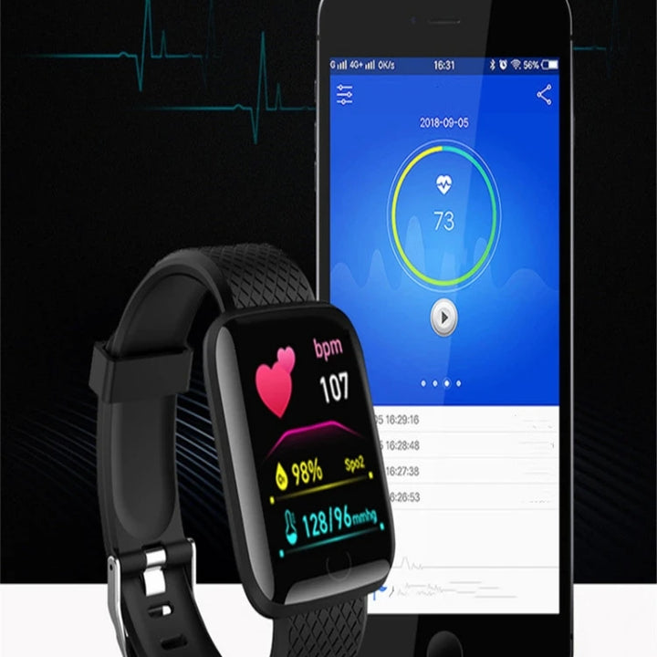 Smartwatch Men Women Wristwatches Message Fitness Monitor Bracelet