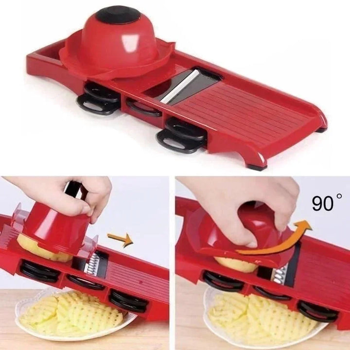 Kitchen Portable 6 in 1 Vegetable Slicer and Cutter