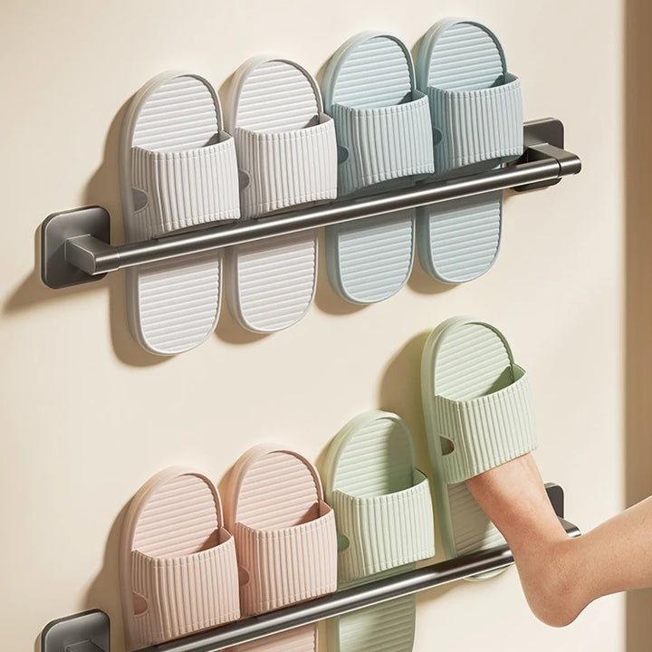 Bathroom Towel Holder Slipper Rack Holder