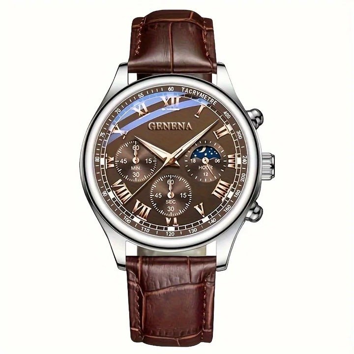 High Quality Men's Luxury Quartz Watch  Waterproof  Clock