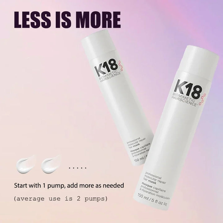 150ML K18 Leave-in  Hair Mask Active  Hair Care Dye Perm  Repair 4 minutes restore