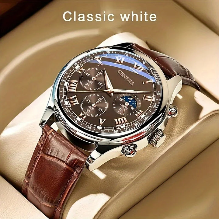 High Quality Men's Luxury Quartz Watch  Waterproof  Clock