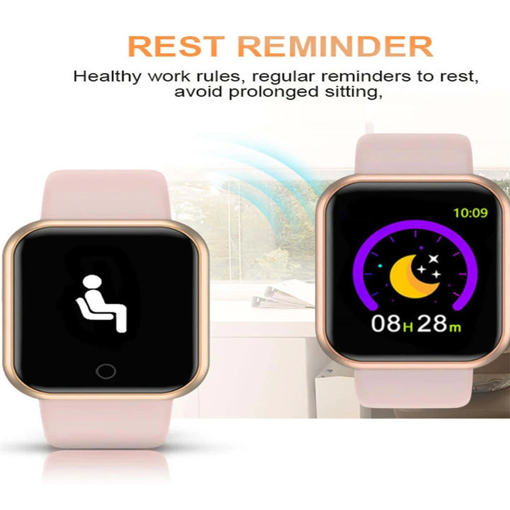 Smartwatch Men Women Wristwatches Message Fitness Monitor Bracelet