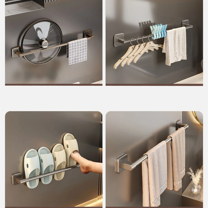 Bathroom Towel Holder Slipper Rack Holder