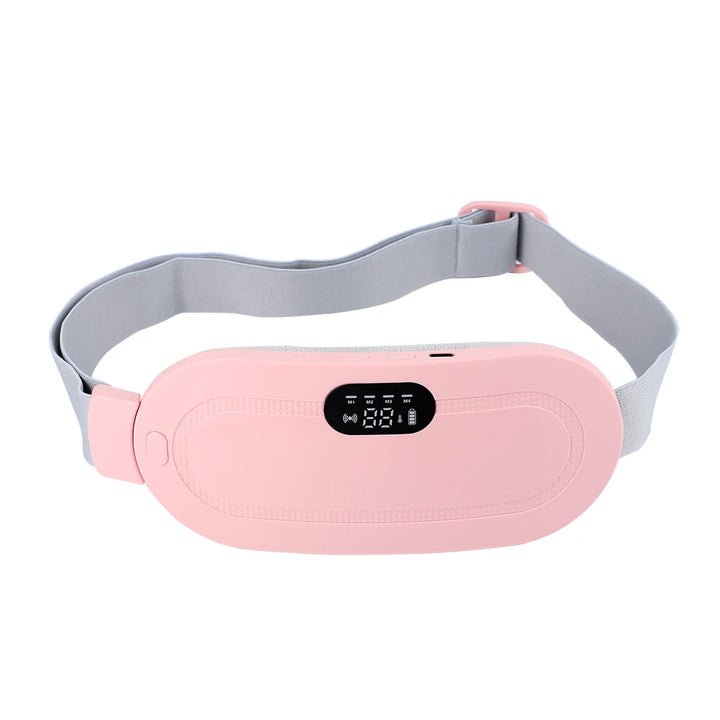 Menstrual Heating Pad Warm  Belt Relief Pain Cramps Vibrating